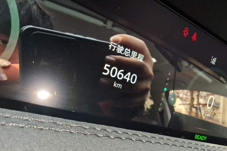 Used CHANGAN UNI-K iDD 2023 Smart Electric iDD 1.5T 135km Smart Leading Model Odometer Close Up