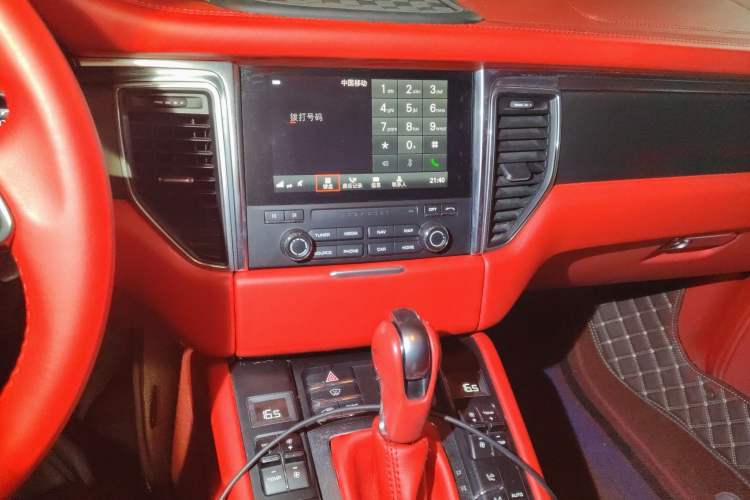 Used Porsche Macan 2017 Macan 2.0T Audio And AC Panel