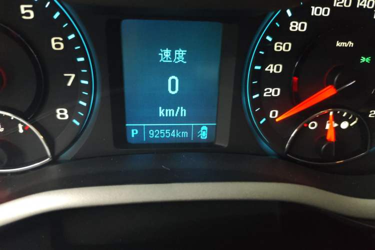 Used Chevrolet Malibu 2018 530T Automatic Comfort Edition Odometer Close Up