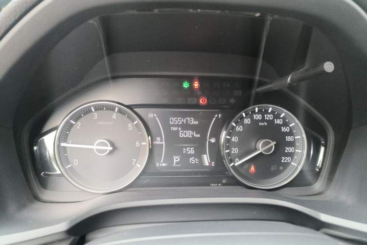 Used Honda Envix 2019 180TURBO CVT Enjoyment Edition China VI Odometer Close Up