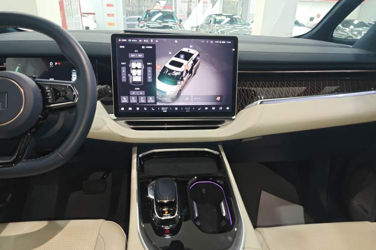 Used Zeekr 009 2022 Revised WE Version Audio And AC Panel