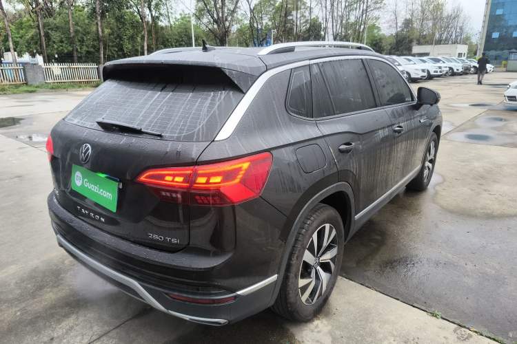 Used Volkswagen Tayron 2022 280TSI Two-Wheel Drive Luxury Smart Connectivity Version Rear Right 45 Deg