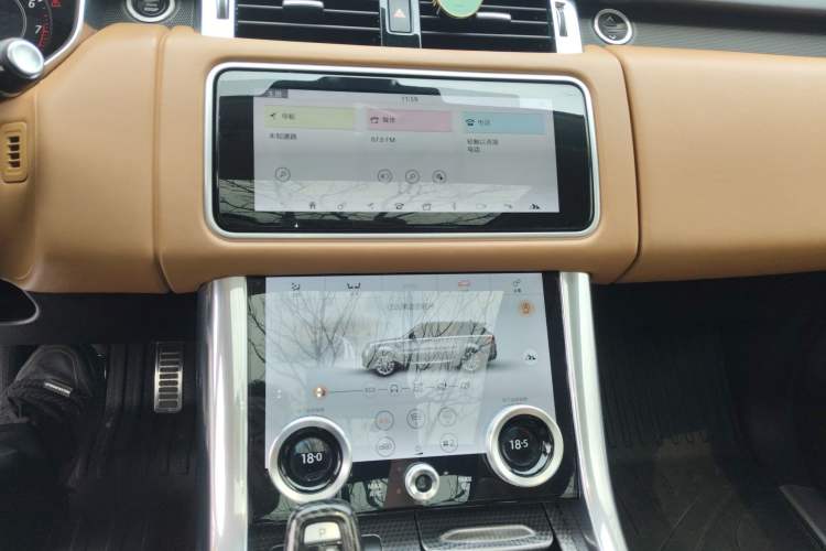 Used Land Rover Range Sport 2018 3.0 SC V6 HSE DYNAMIC Audio And AC Panel