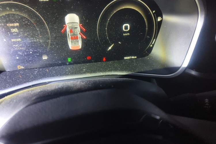 Used Geely Auto Preface 2021 2.0TD Luxury+ Version Odometer Close Up