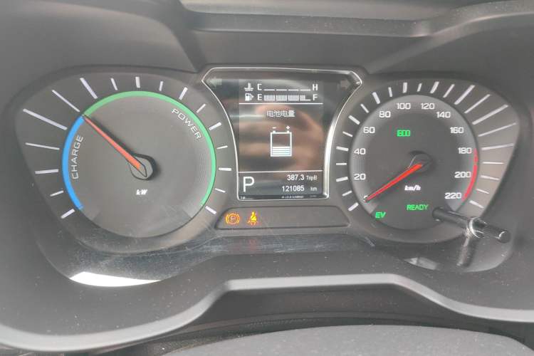 Used GAC Trumpchi GS4 New Energy 2017 1.5L PHEV Smart Enjoyment Edition Odometer Close Up