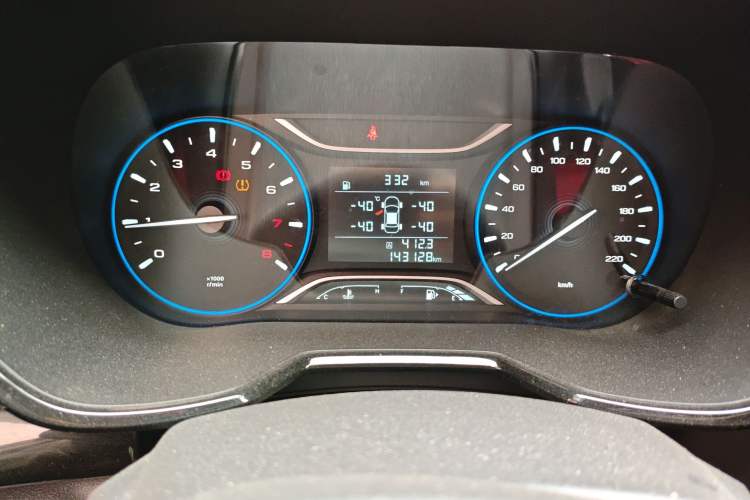 Used GAC Trumpchi GS4 2018 235T Manual Two-Wheel Drive Elite Edition Odometer Close Up