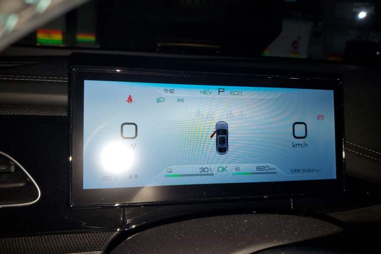 Used BYD Seal 06 New Energy 2024 DM-i 80KM Prestige Model Instrument Cluster