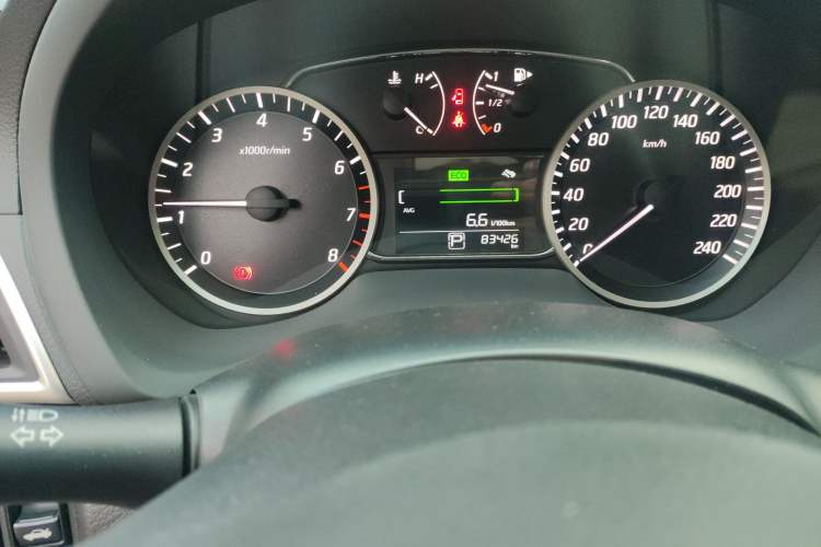 Used Nissan Sylphy 2019 1.6XV CVT Smart Connect Luxury Edition China V Standard Instrument Cluster