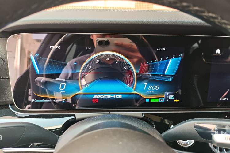 Used Mercedes-Benz AMG GT 2023 AMG GT 50 Four-Door Coupe Instrument Cluster