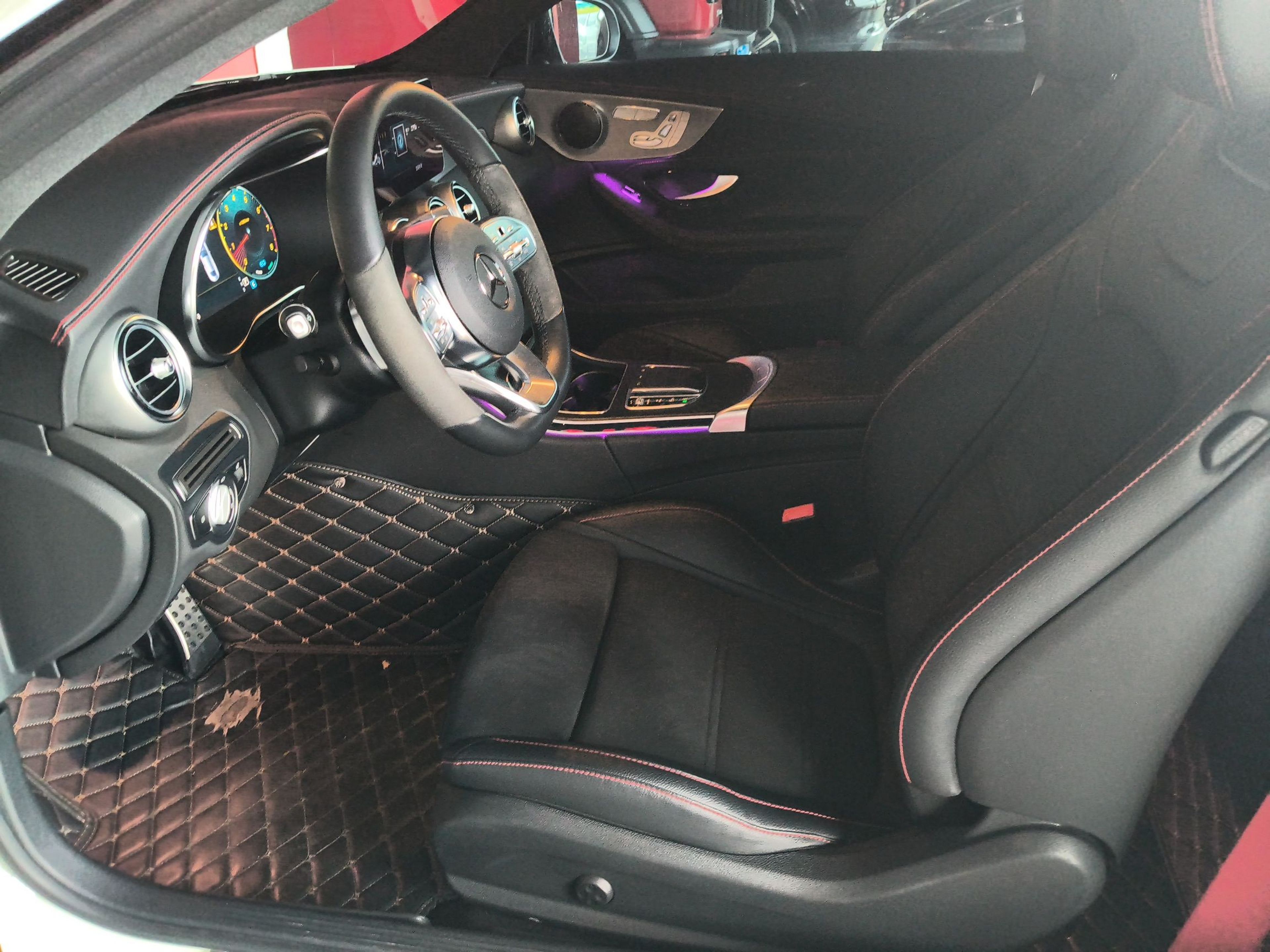 Avant de la voiture