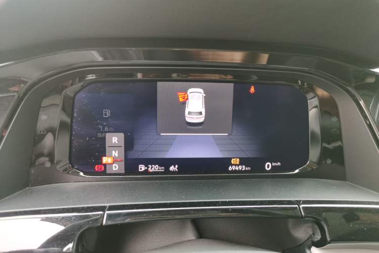 Used Volkswagen Teramont 2023 380TSI Four-Wheel Drive Prestige Luxury Edition Instrument Cluster