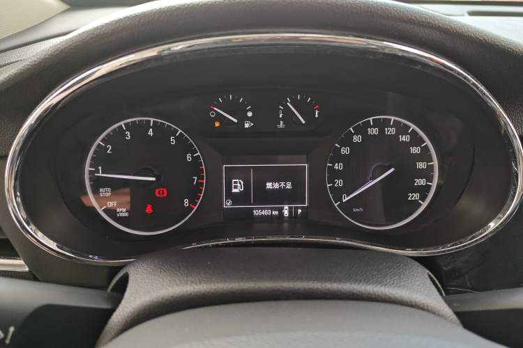 Used Buick Encore 2017 18T Automatic Two-Wheel Drive Urban Leading Model Instrument Cluster