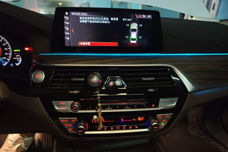 Used BMW 5 Series New Energy 2019 Updated Version 530Le Luxury Package Audio And AC Panel