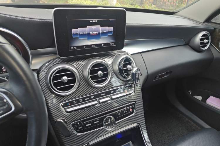 Used Mercedes-Benz C-Class 2016 C 180 L Audio And AC Panel