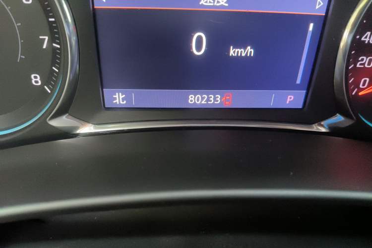 Used Chevrolet Equinox 2019 535T Automatic YuJie Edition China VI Odometer Close Up