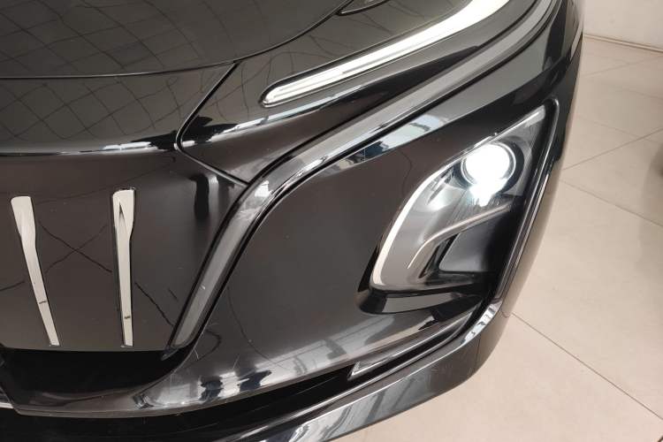 Used Hongqi E-QM5 2021 Online Booking Charging Basic Edition 5 Seats Left Front Headlight