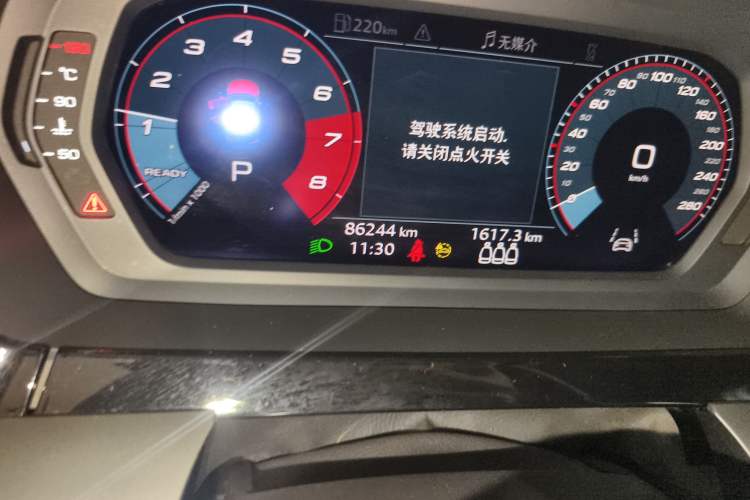 Used Audi A3 2021 Sportback 35 TFSI Fashionable Sports Model Odometer Close Up