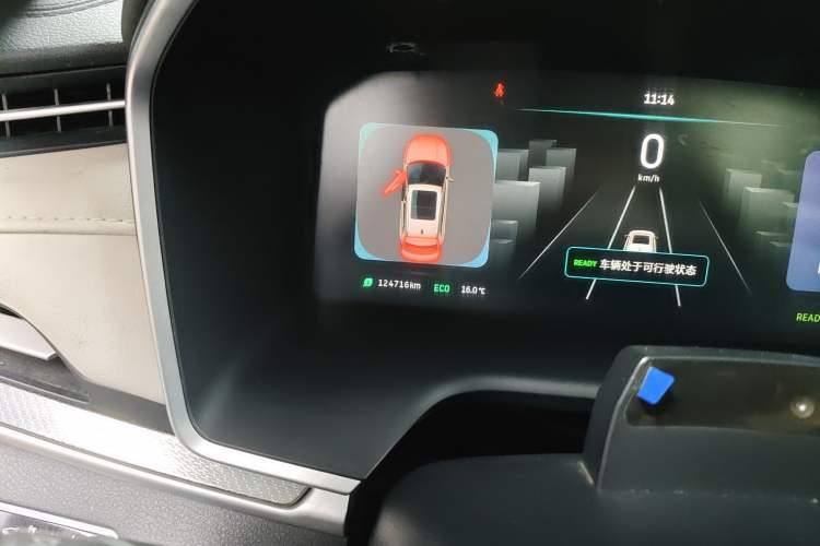 Used WM Motor EX5 2018 EX5 500 Extra Innovation Edition Odometer Close Up