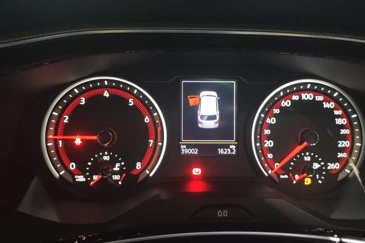 Used Volkswagen Tayron 2020 330TSI Two-Wheel Drive Luxury Smart Connectivity Version Instrument Cluster