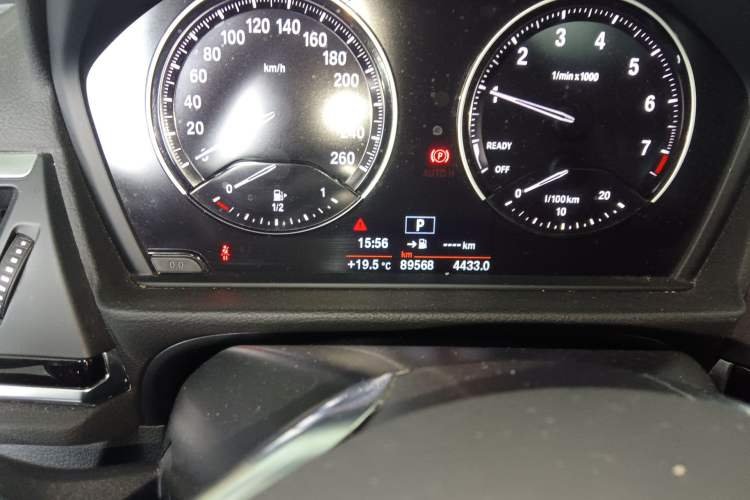 Used BMW 1 Series 2018 118i Sport Edition Odometer Close Up