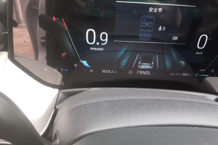 Used Ford Mondeo 2022 Restyled EcoBoost 245 Luxury Version Odometer Close Up