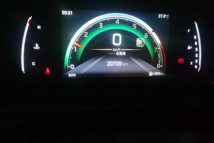 Used GAC Trumpchi M6 2023 PRO 270T DCT Luxury Edition Odometer Close Up