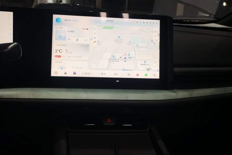 Used CHANGAN UNI-T 2023 Second-Generation 1.5T Prestige Model Audio And AC Panel