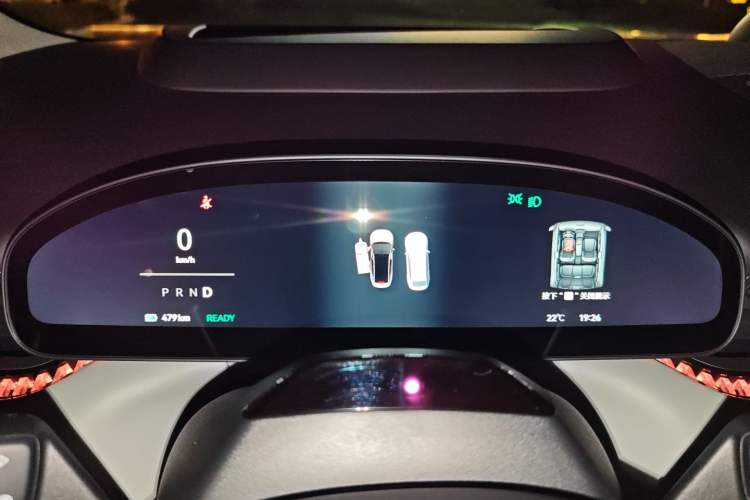 Used Zeekr 007 2024 Rear-Drive Intelligent Driving Version 100 kWh Instrument Cluster