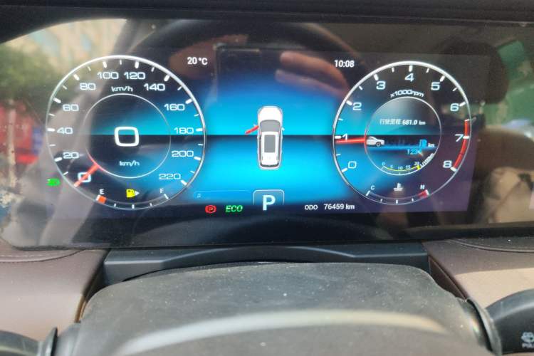 Used JETOUR X90 PLUS 2021 1.6TD DCT Villa 7-Seater Instrument Cluster