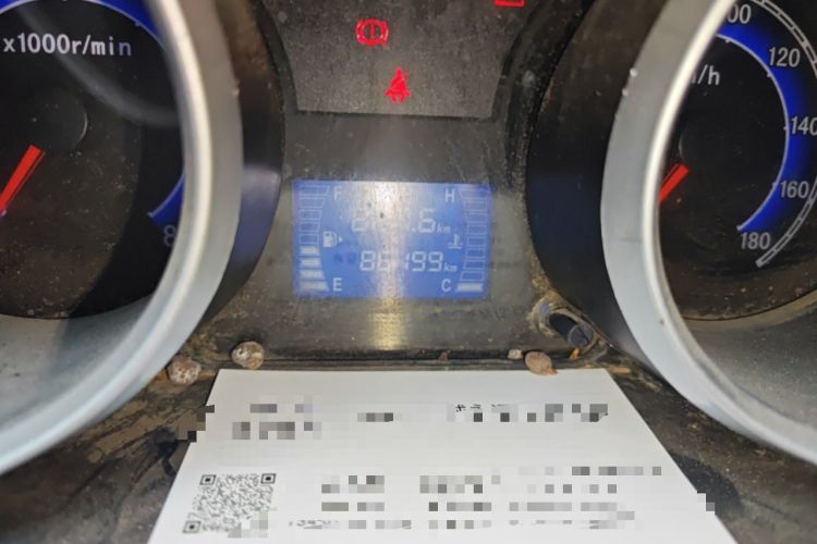 Used CHANGAN KAICHENG Ruixing M80 2014 1.5L Comfort Model 4G15S Odometer Close Up