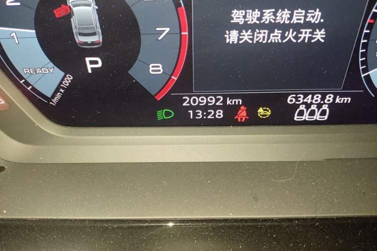 Used Audi A3 2021 A3L Limousine 35 TFSI Fashion Sport Model Odometer Close Up