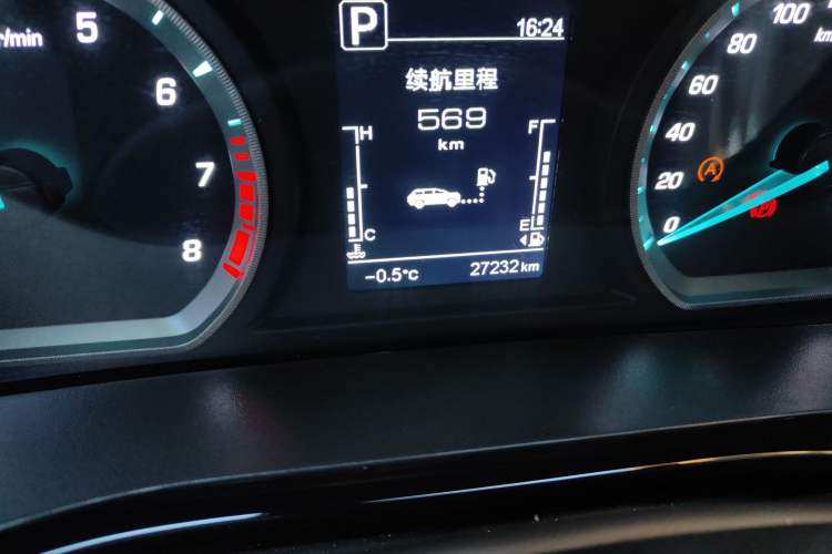 Used CHANGAN OSHAN X5 2023 Enjoy Edition 1.5T DCT Luxury Model Odometer Close Up