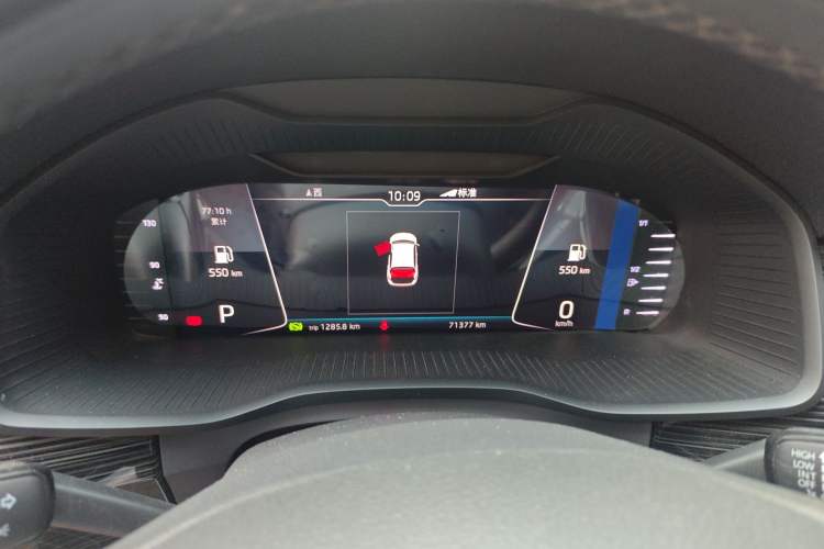 Used Skoda Kodiaq GT 2019 TSI330 Two-Wheel-Drive Luxury Edition China V Standard Instrument Cluster
