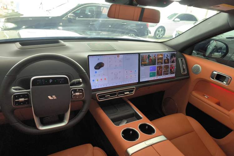 Used Li Auto L7 2024 MAX Model Audio And AC Panel