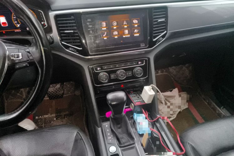 Used Volkswagen Teramont 2020 330TSI Two-Wheel-Drive Luxury Edition China VI Standard Audio And AC Panel