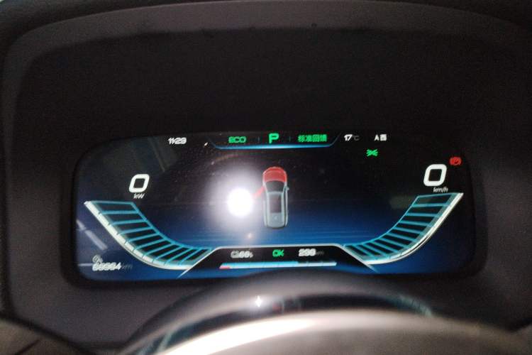 Used BYD Tang New Energy 2019 EV600D Four-Wheel Drive Smart Connectivity Leading Model Instrument Cluster