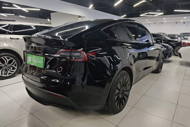 Used Tesla Model Y 2022 Revised Version Rear-Wheel Drive Rear Right 45 Deg