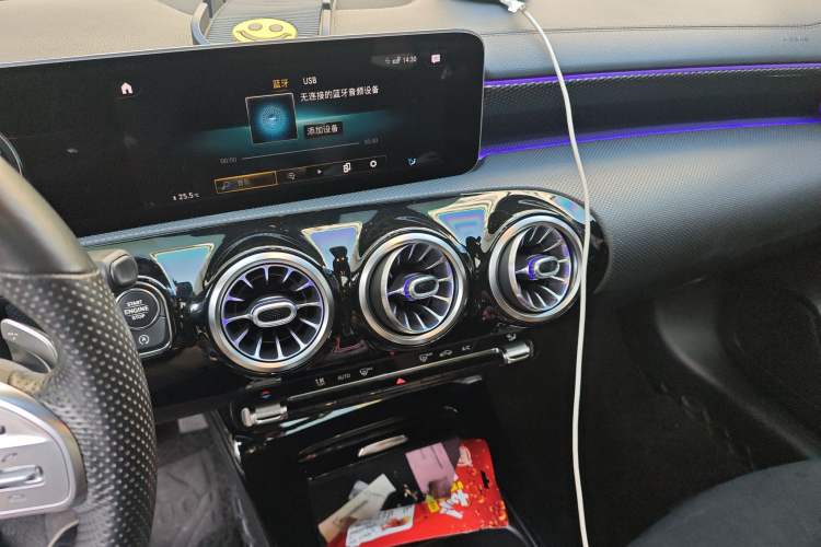 Used Mercedes-Benz A-Class 2020 A 200 L Sport Sedan Audio And AC Panel