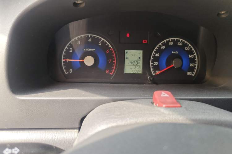 Used Suzuki Wagon R 2016 1.4L Manual Value Model Odometer Close Up