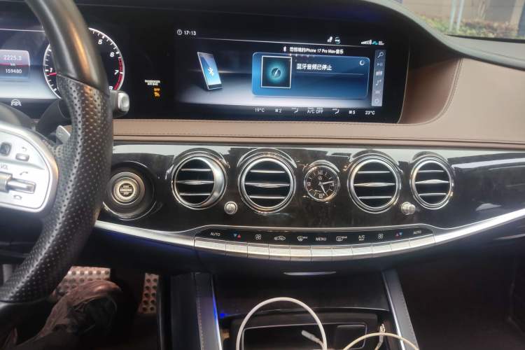 Used Mercedes-Benz S-Class 2018 S 450 L 4MATIC Excellence Special Edition Audio And AC Panel
