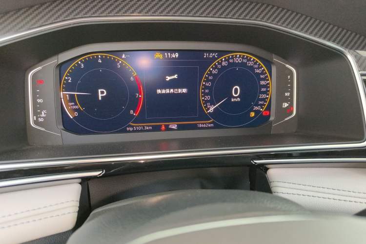 Used Volkswagen Tiguan L 2024 Outstanding Model 330TSI Automatic Two-Wheel Drive R-Line Dragon Glory Edition Instrument Cluster