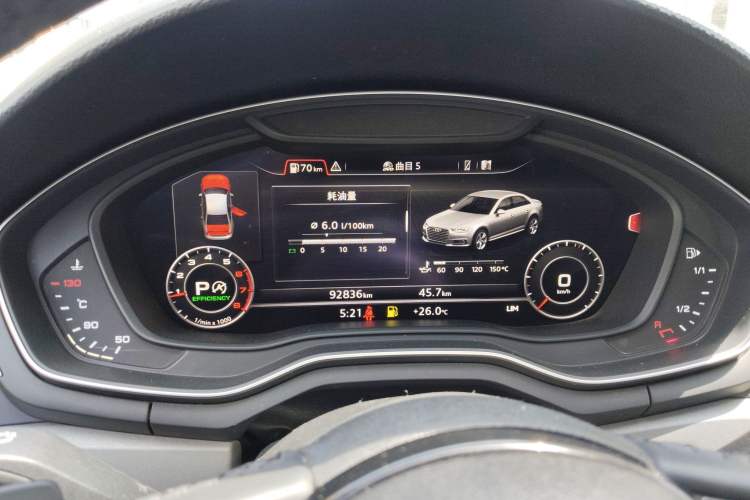 Used Audi A4L 2017 40 TFSI Ambition Edition Instrument Cluster