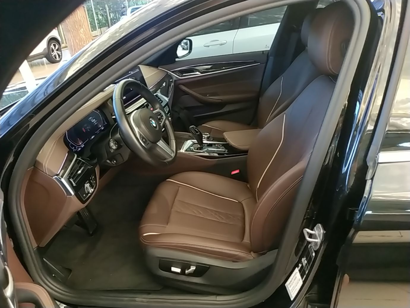 A primeira fila do carro
