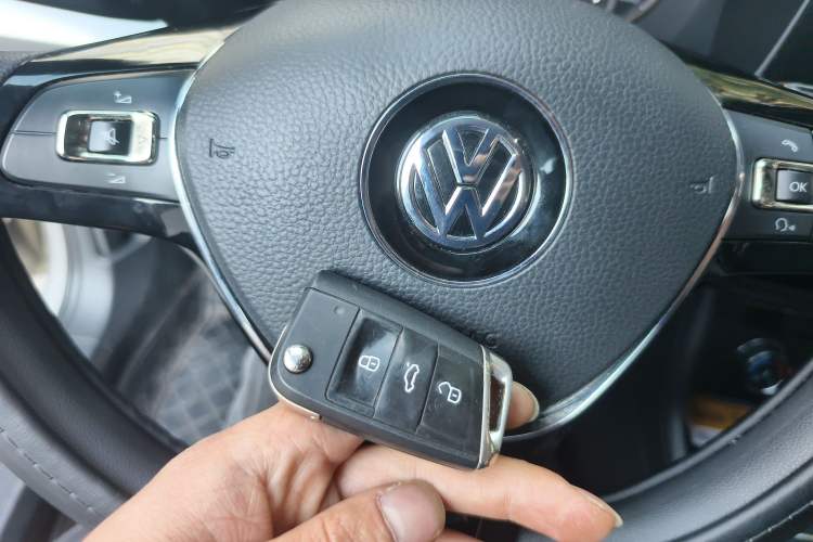 Used Volkswagen Lavida 2019 1.5L Automatic Comfort Edition China VI Standard Vehicle Key