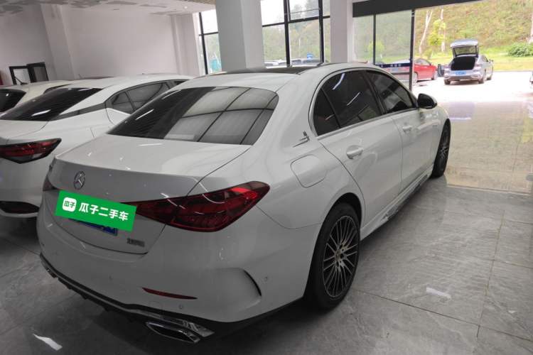 Used Mercedes-Benz C-Class 2023 C 260 L Sport Edition Rear Right 45 Deg