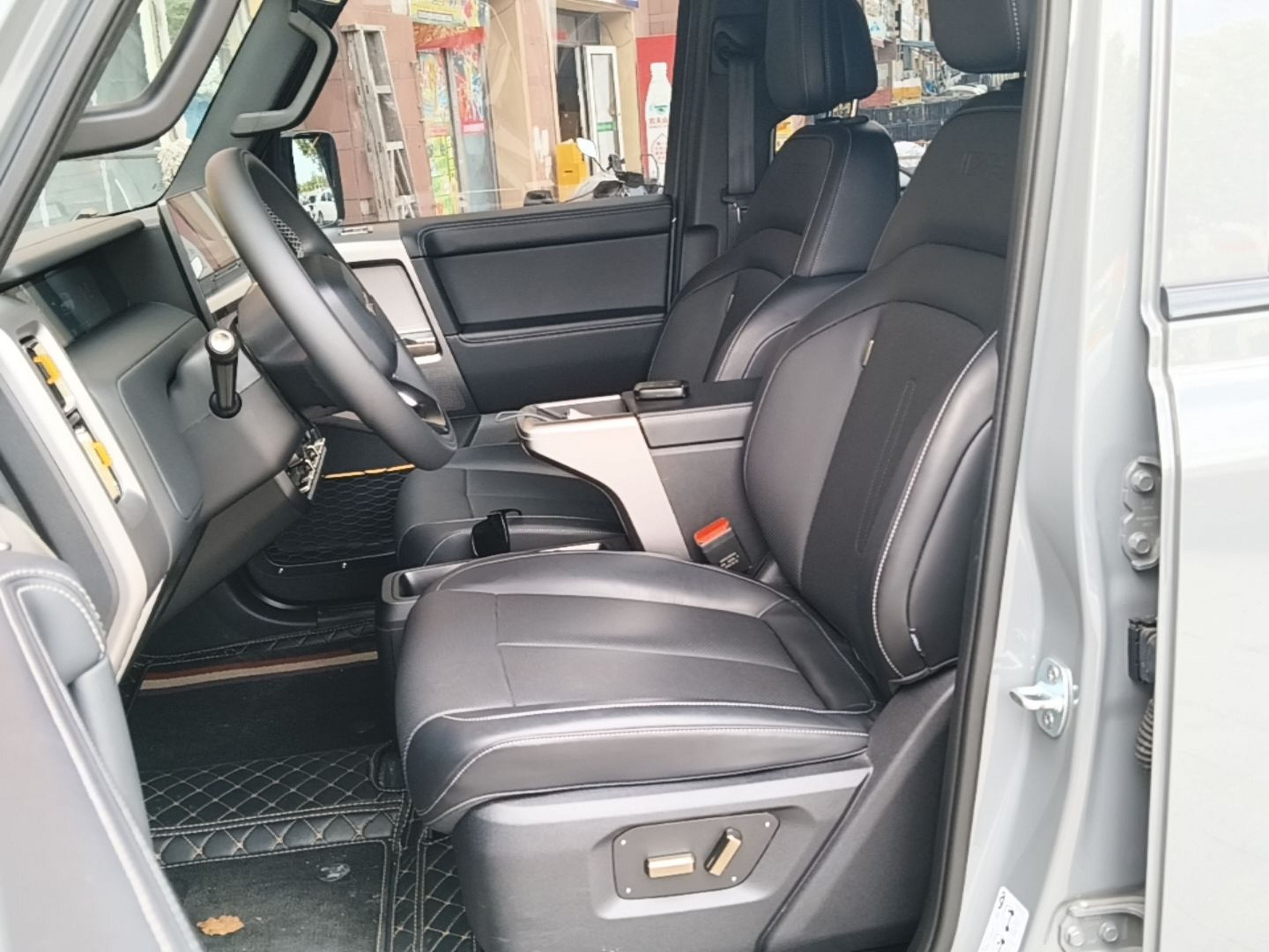 Avant de la voiture