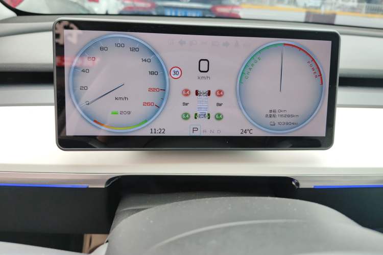 Used Tesla Model 3 2021 Performance High-Performance All-Wheel-Drive Version 3D6 Instrument Cluster