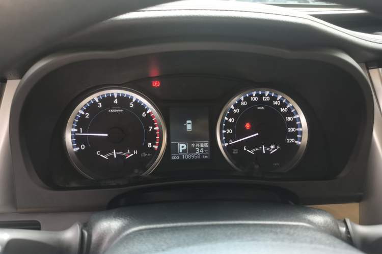 Used Toyota Highlander 2021 2.0T Four-Wheel Drive Elite Edition 7-Seater Instrument Cluster