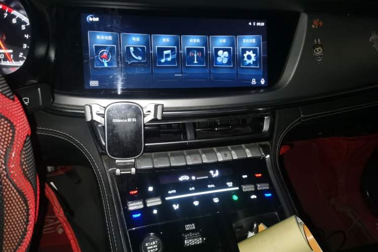 Used CHANGAN CS85 COUPE 2019 1.5T DCT Dynamic Version China VI Standard Audio And AC Panel