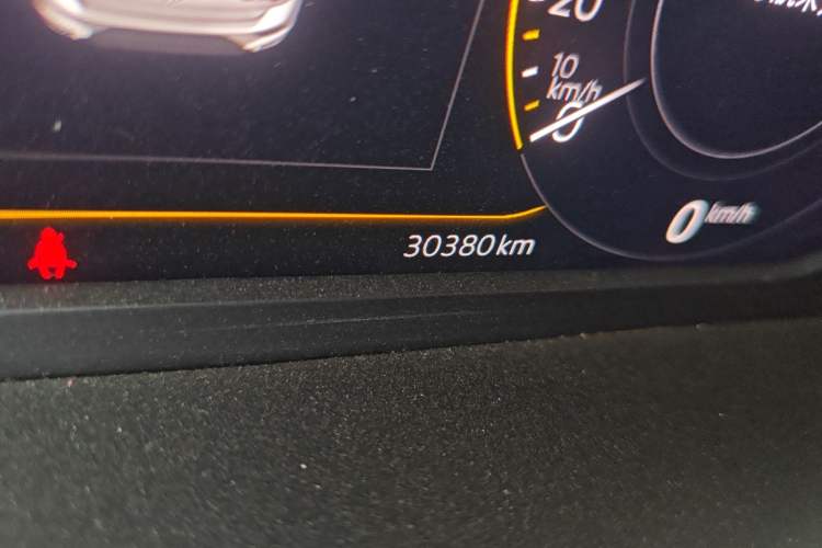 Used Volkswagen T-ROC 2021 280TSI DSG Two-Wheel Drive Comfort Connect Edition Odometer Close Up